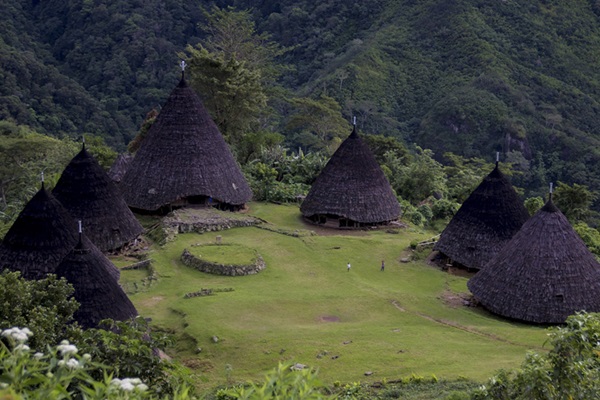 Ngada-dorp Flores Indonesie